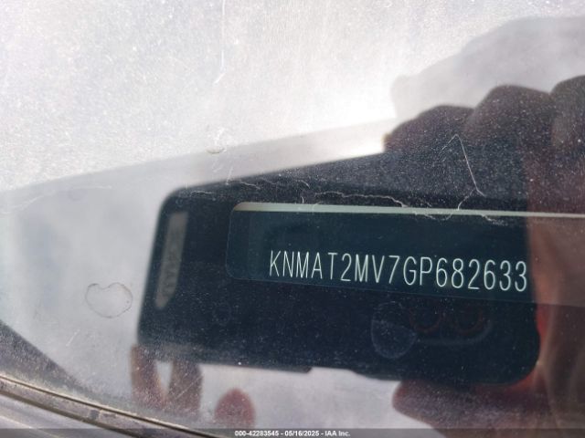 KNMAT2MV7GP682633 Nissan Rogue S/sl/sv