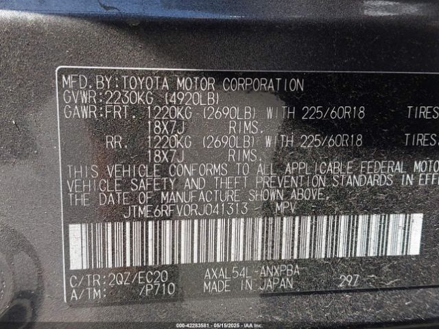 2024 TOYOTA RAV4 HYBRID JTME6RFV0RJ041313 Photo 8