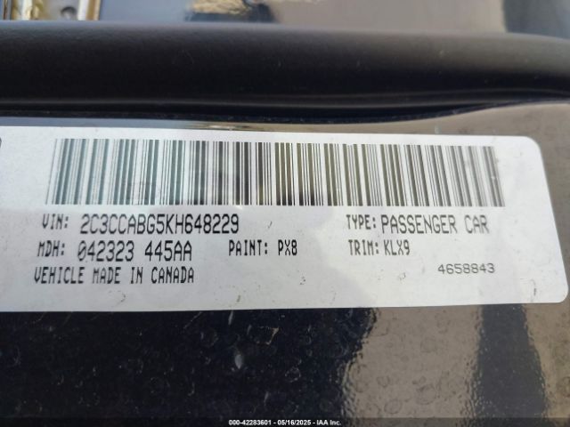 2019 CHRYSLER 300 2C3CCABG5KH648229 Photo 8