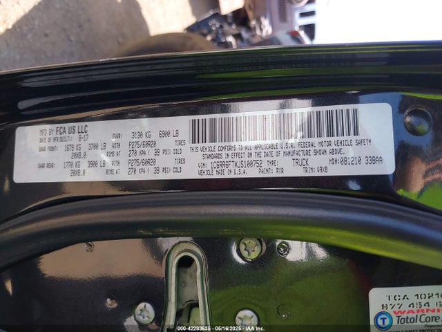 RAM 2018 2018 1C6RR6FTXJS100752 Image 9