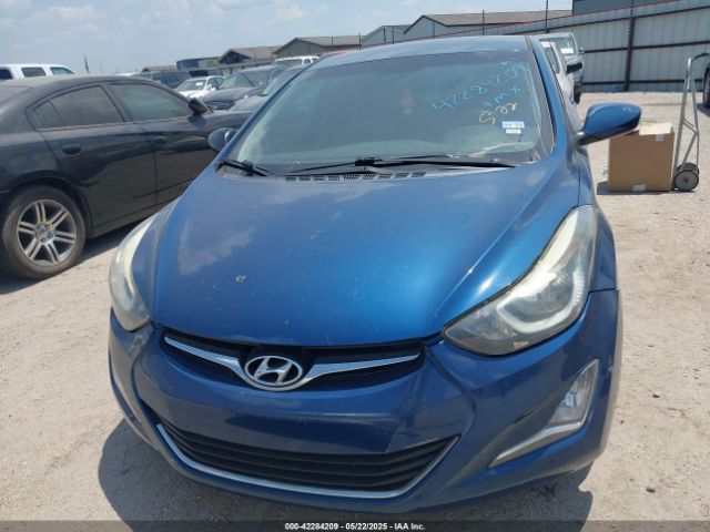 KMHDH4AE3GU584520 Hyundai ELANTRA SE