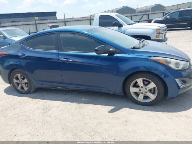 KMHDH4AE3GU584520 Hyundai ELANTRA SE