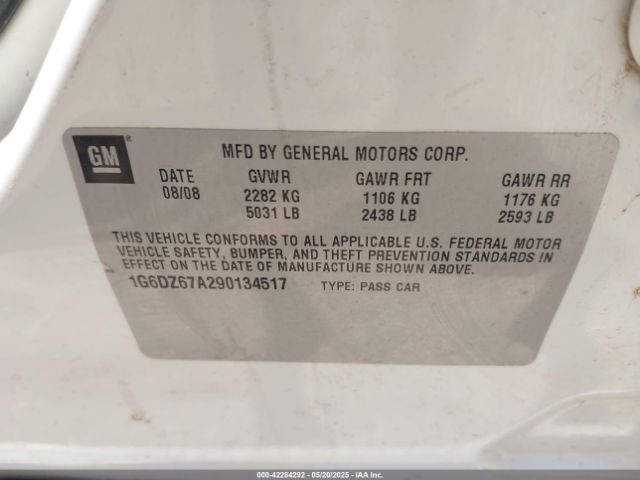 2009 CADILLAC STS 1G6DZ67A290134517 Photo 8