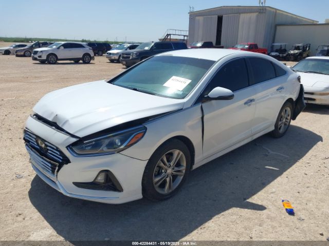 2018 HYUNDAI SONATA 5NPE34AF4JH637131 Photo 1