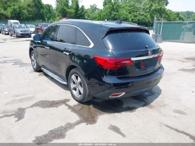 2014 ACURA MDX 5FRYD4H22EB010105 Photo 2