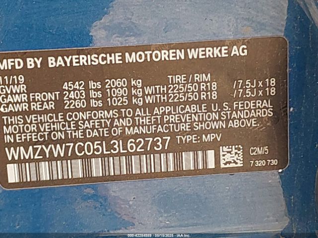 2020 MINI COUNTRYMAN WMZYW7C05L3L62737 Photo 8