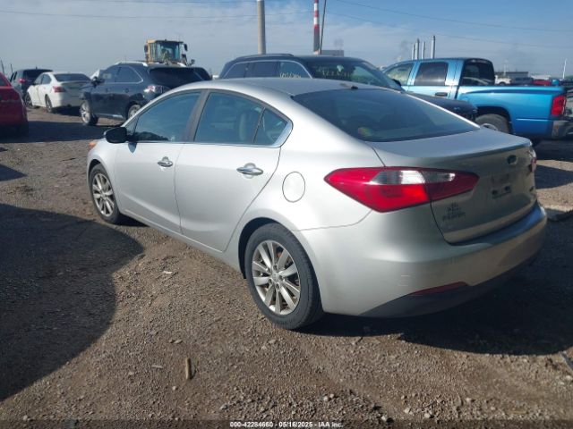 KNAFX4A81F5335116 KIA FORTE EX