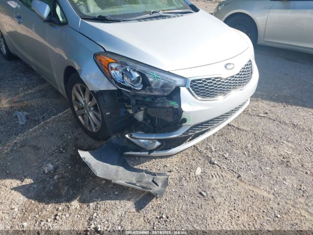 KNAFX4A81F5335116 KIA FORTE EX