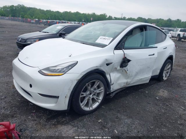2022 TESLA MODEL Y 7SAYGDEE1NF354678 Photo 1