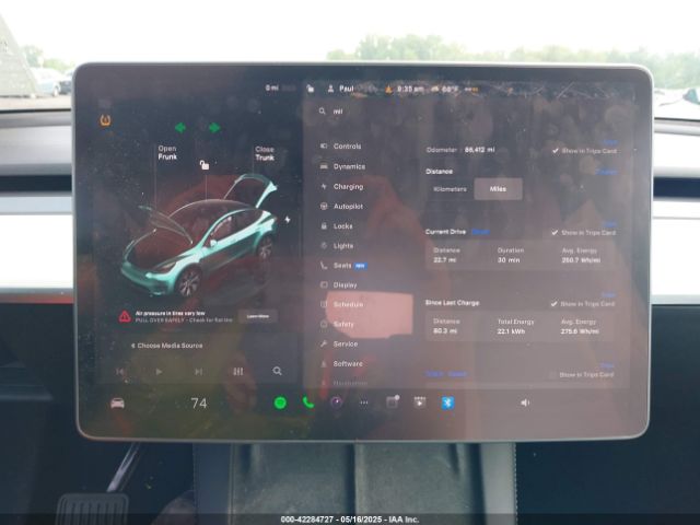 2022 TESLA MODEL Y 7SAYGDEE1NF354678 Photo 6