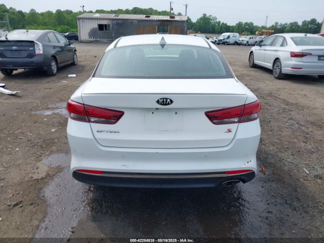 5XXGT4L36JG233495 KIA Optima S