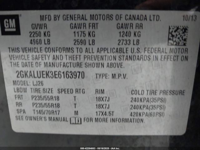 2GKALUEK3E6163970 GMC Terrain Denali