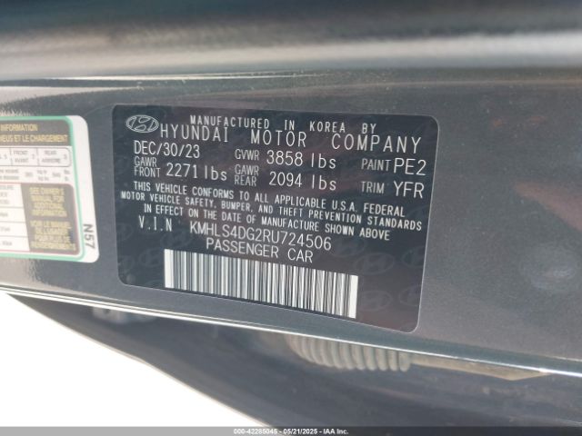 2024 HYUNDAI ELANTRA KMHLS4DG2RU724506 Photo 8