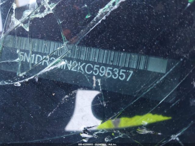5N1DR2MN2KC595357 Nissan Pathfinder Sv