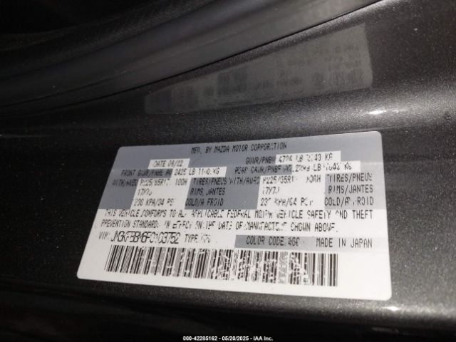 2023 MAZDA CX-5 JM3KFBBM6P0103752 Photo 8