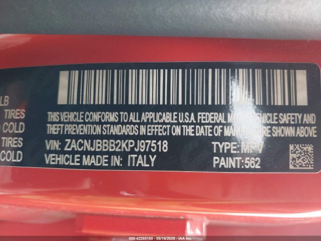 2019 JEEP RENEGADE ZACNJBBB2KPJ97518 Photo 8