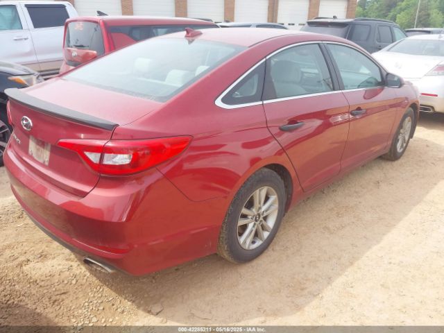 5NPE24AF8FH004612 Hyundai SONATA SE