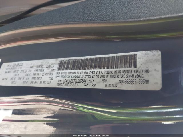 1C4HJWEG7GL286544 Jeep Wrangler Unlimited Sahara