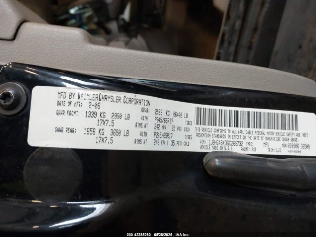 2006 JEEP COMMANDER 1J8HG48K36C268732 Photo 8