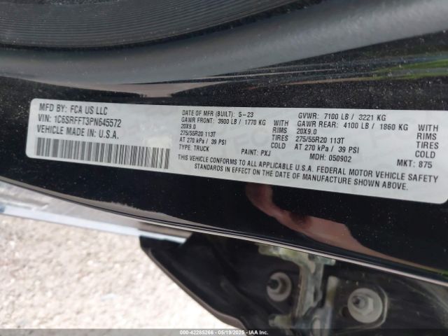 2023 RAM 1500 1C6SRFFT3PN645572 Photo 8