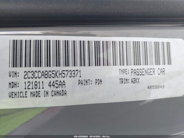 Chrysler 300 300s 2019 2C3CCABG5KH573371 Image 9