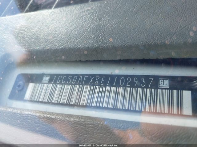 1GCSGAFX8E1102937 Chevrolet Express 1500 Work Van
