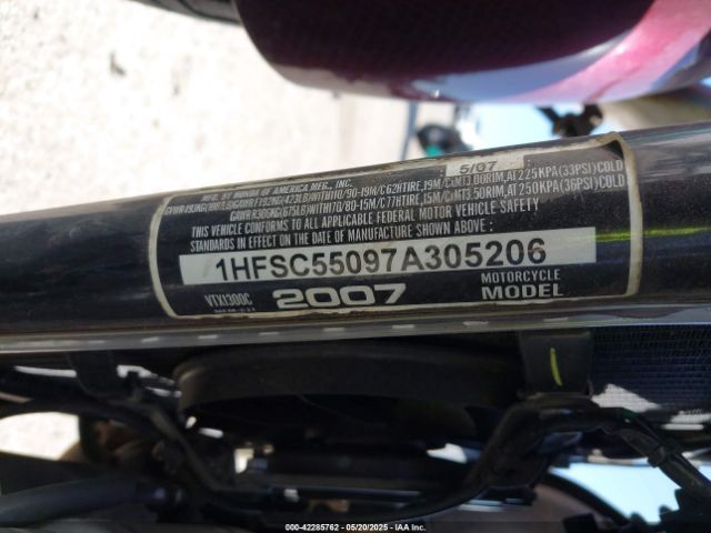 2007 HONDA VTX1300 1HFSC55097A305206 Photo 9