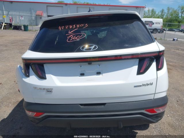 KM8JBCA12NU024674 Hyundai Tucson Hybrid Blue