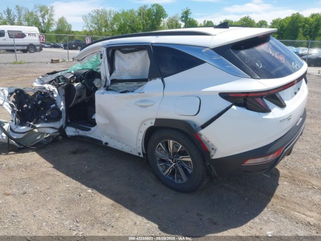 KM8JBCA12NU024674 Hyundai Tucson Hybrid Blue