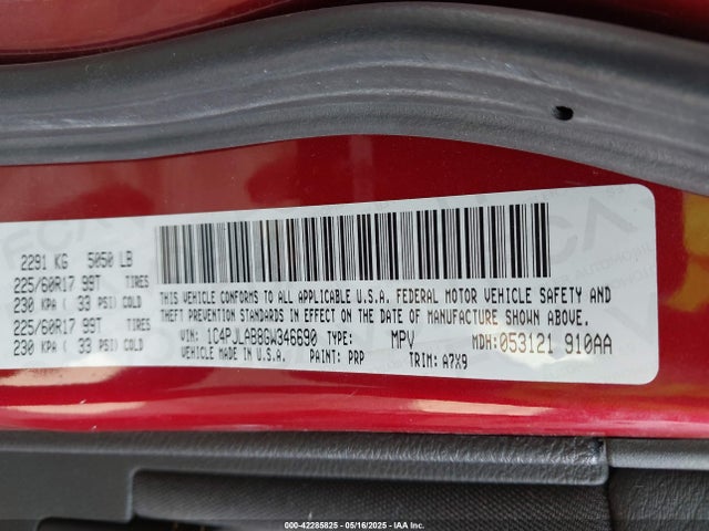 1C4PJLAB8GW346690 Jeep 2016