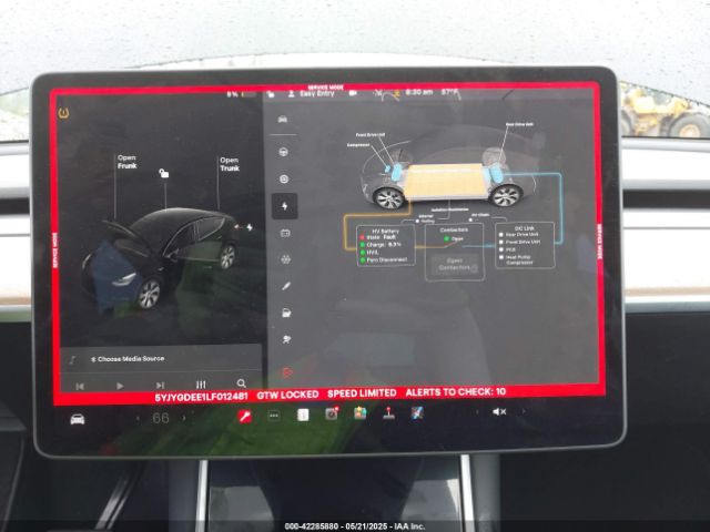 5YJYGDEE1LF012481 Tesla Model Y Long Range Dual Motor All-wheel Drive