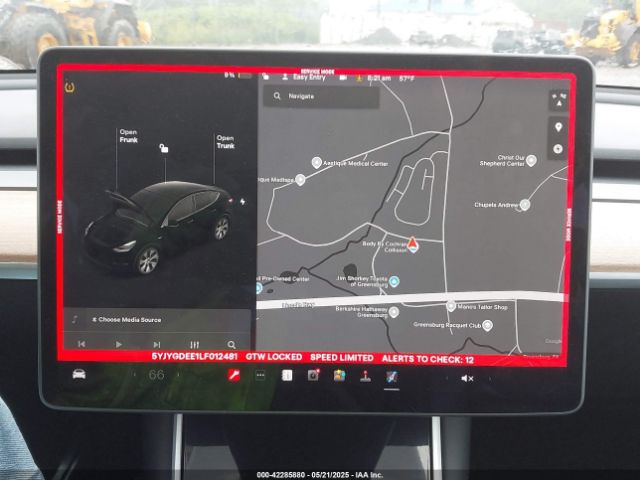 5YJYGDEE1LF012481 Tesla Model Y Long Range Dual Motor All-wheel Drive