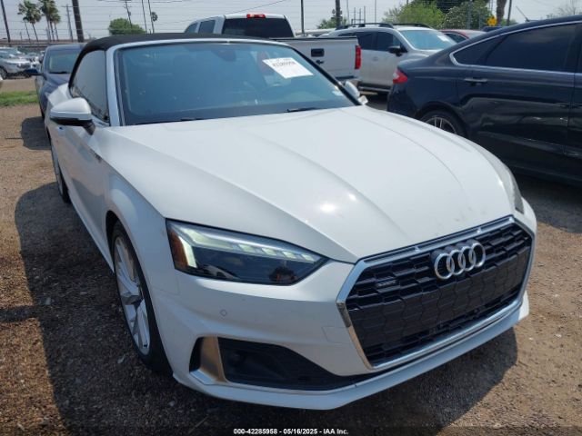 2022 AUDI A5 CABRIOLET WAUWAGF53NN004585