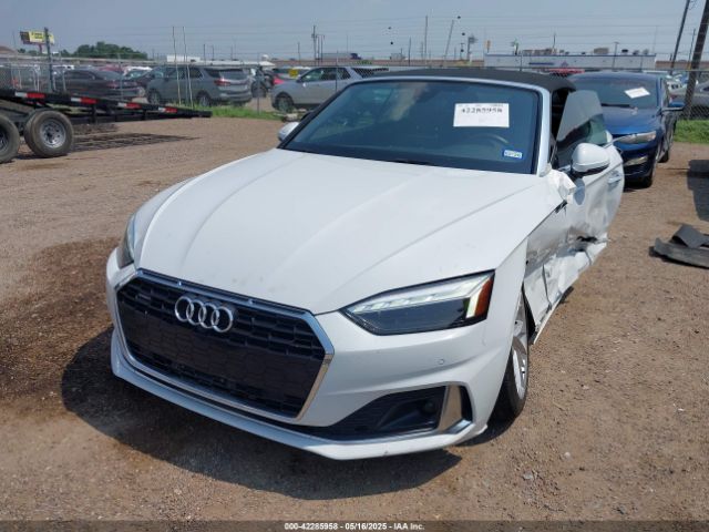 2022 AUDI A5 CABRIOLET WAUWAGF53NN004585 Photo 1