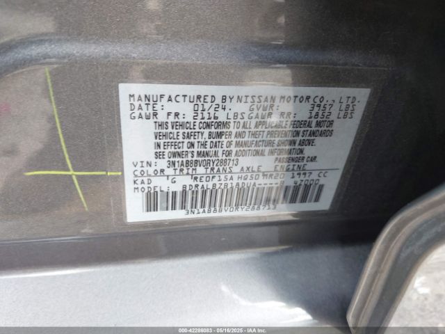 2024 NISSAN SENTRA 3N1AB8BV0RY288713 Photo 8