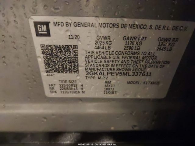2021 GMC TERRAIN 3GKALPEV5ML337611 Photo 8