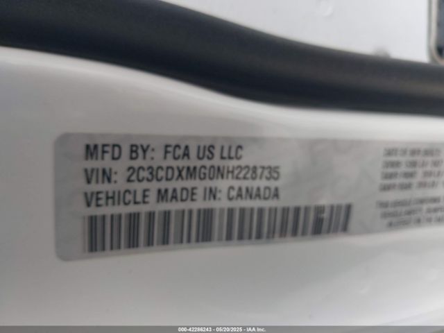 2022 DODGE CHARGER 2C3CDXMG0NH228735 Photo 8