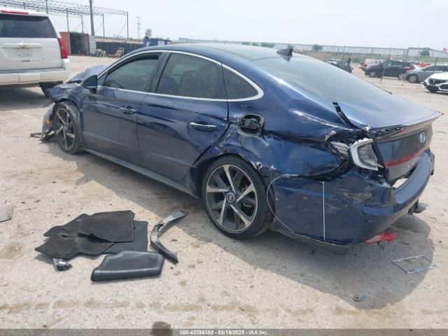 2021 HYUNDAI SONATA 5NPEJ4J25MH116457 Photo 2