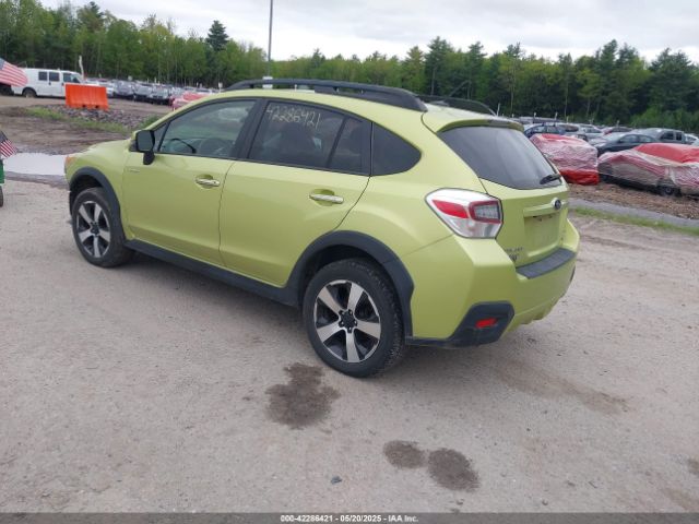 2014 SUBARU XV CROSSTREK HYBRID JF2GPBKC0EH279005 Photo 2