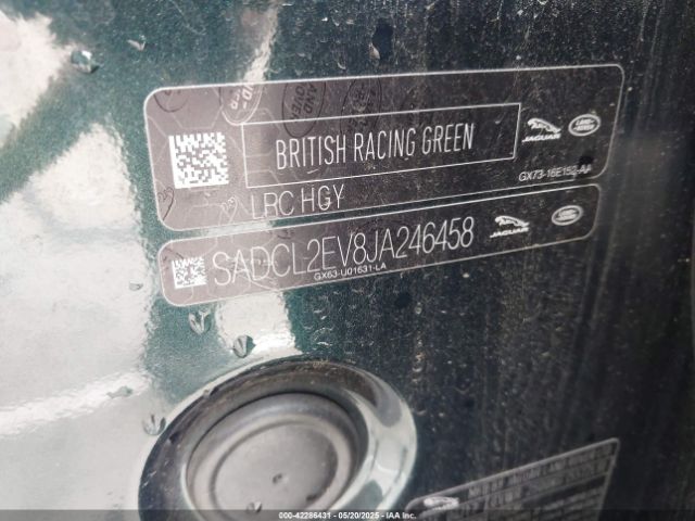 2018 JAGUAR F-PACE SADCL2EV8JA246458 Photo 8