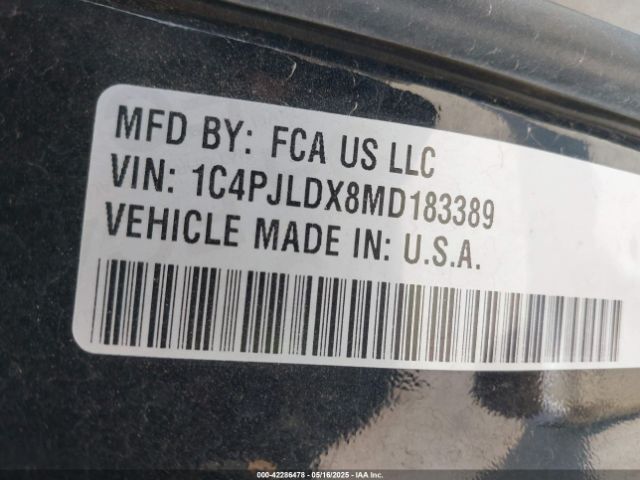 2021 JEEP CHEROKEE 1C4PJLDX8MD183389 Photo 8
