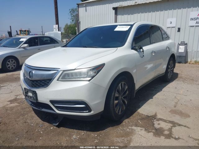 5FRYD3H43FB005217 Acura Mdx Technology Package
