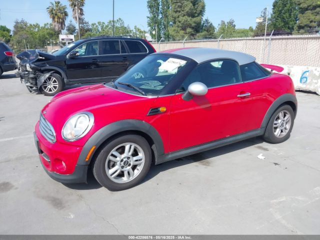 2012 MINI COOPER WMWSX1C56CT163981 Photo 1