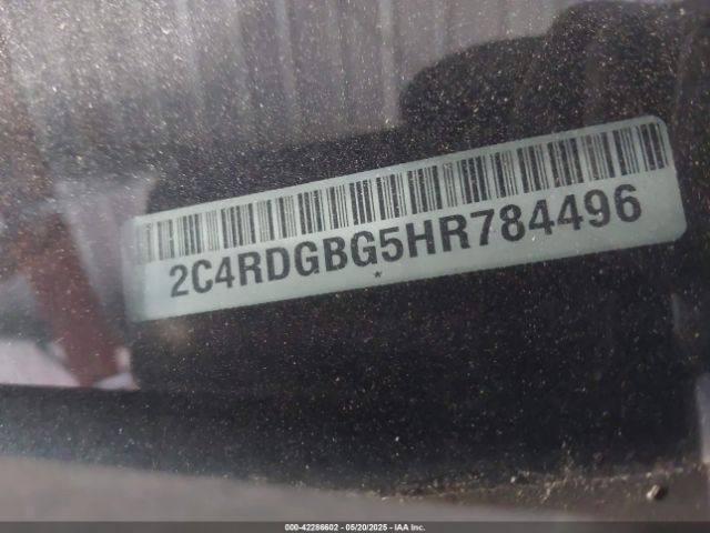 2C4RDGBG5HR784496 Dodge Grand Caravan Se