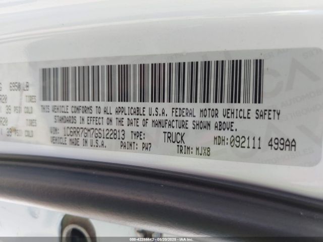 1C6RR7GM7GS122813 RAM 1500 Big Horn