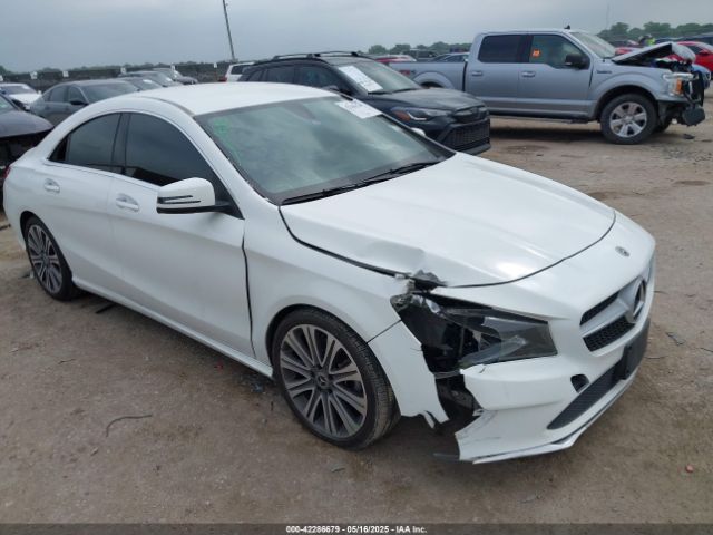 2018 MERCEDES-BENZ CLA 250 WDDSJ4EB9JN668655