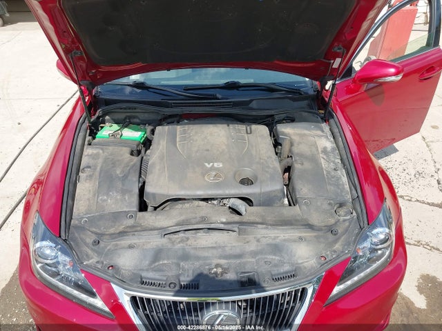 2012 Lexus Is 250 მანქანა იყიდება აუქციონზე, vin: JTHCF5C25C5058617, აუქციონის ნომერი: 42286876