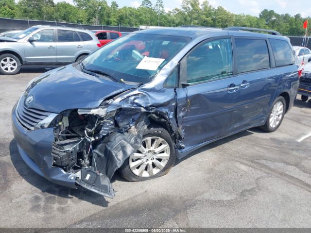 5TDDK3DC1GS137831 Toyota Sienna Xle 7 Passenger