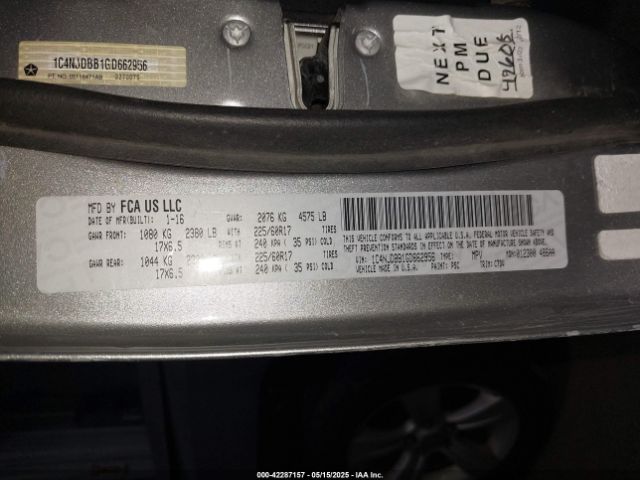 1C4NJDBB1GD662956 Jeep 2016
