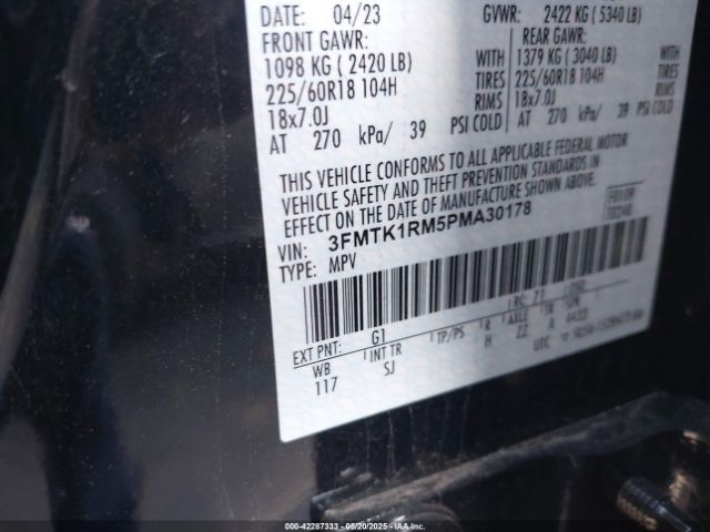 3FMTK1RM5PMA30178 Ford Mustang Mach-e Select
